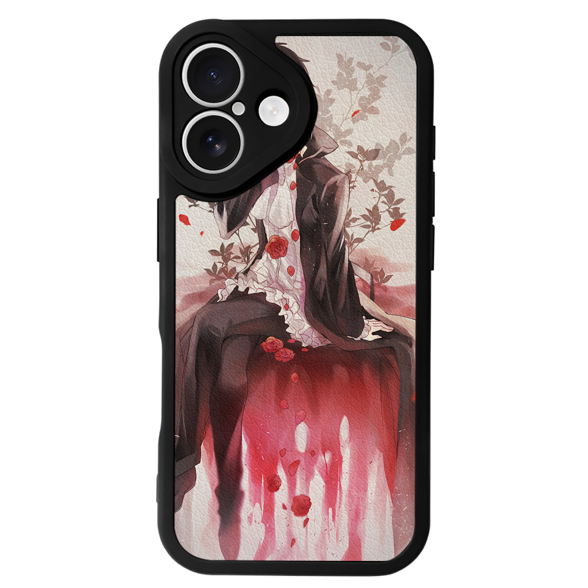 （画像用） 文豪ストレイドッグス Bungo Stray Dogs 【iPhone 16シリーズ対応】シリコンスマホケース（レザー調） 材質：シリコン
